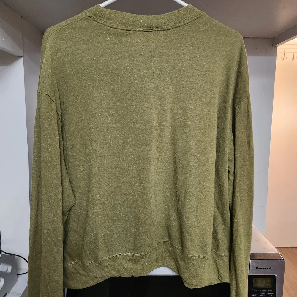 Nike Khaki Women's Sweatshirt - Picture 2 of 3